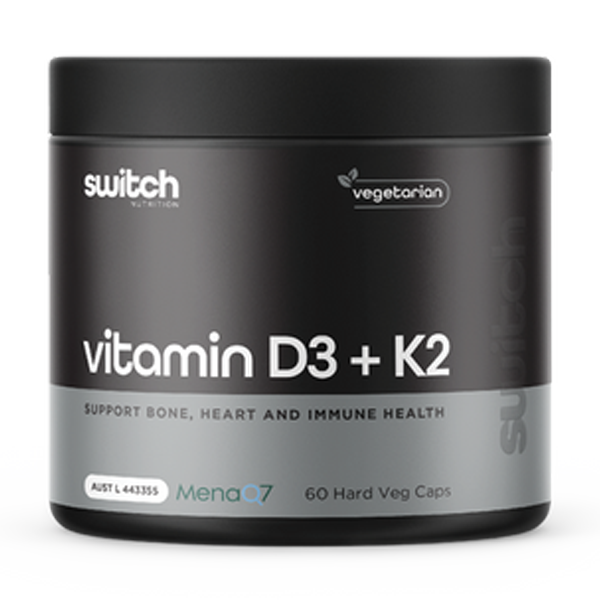 Switch Nutrition Essentials Vitamin D3 + K2